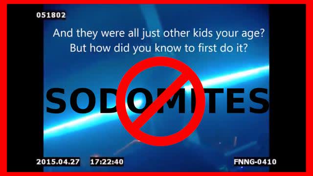 Guy goes undercover and interviews Sodomites at bar : WARNING - VERY DISTURBING