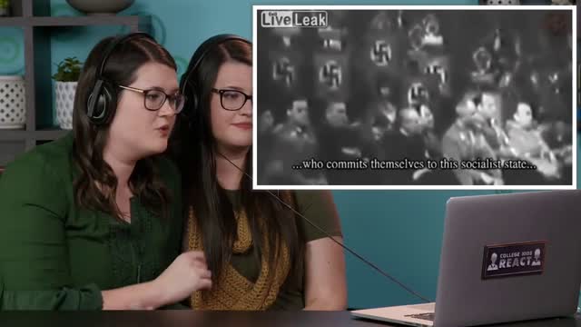 COLLEGE KIDS REACT TO HITLER