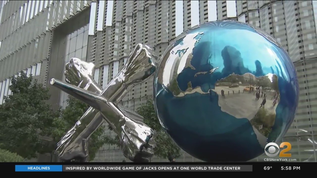 Mark of the Beast XO Sculpture At World Trade Center