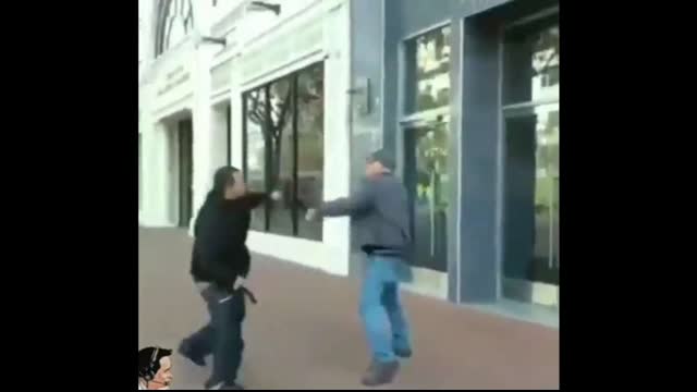 Boomer Punches Out Young Punk