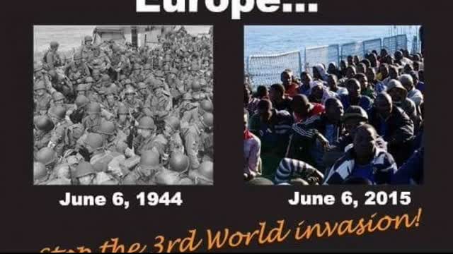 These are not military aged men who intend to rape your women, murder your men and turn your homelands into the same nigger/dune coon shitholes