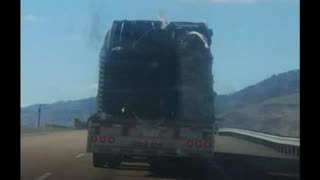 First Body Bags Shipping Out and now FEMA Coffins West Bound I-90 (16th April 2021)