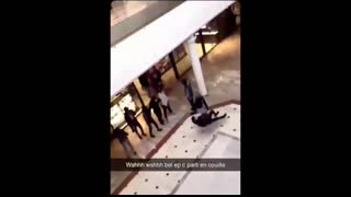 African gang warfare plays out in an upscale mall in France.