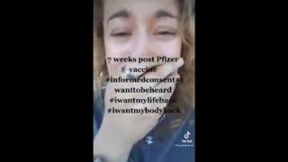 Girls Pfizer Jab Reaction: Blind, Deaf, Throat Paralysis, Tremors