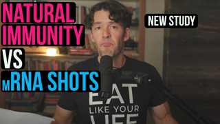 Natural Immunity VS mRNA Jab (New Large Study)