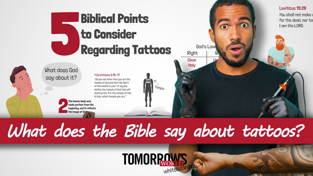 Tattoos: What Does the Bible Say?... 5 Points You Need to Know
