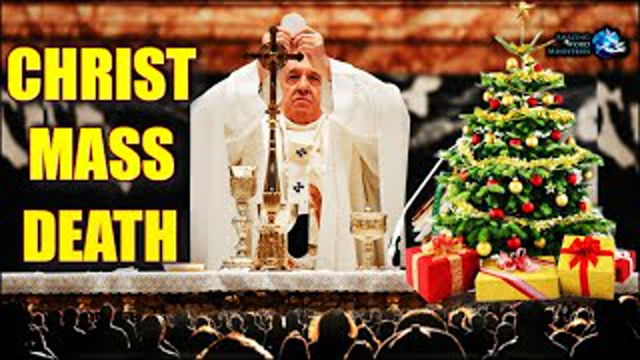 part 1 - The Pagan Roots Of Christmas: Roman Catholic Mass Crucifying Jesus Over & Over Again. Satan Holiday