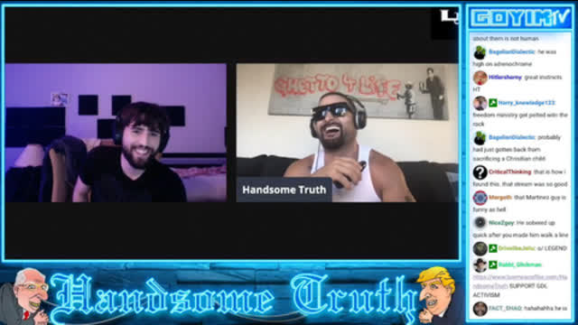 "Jew Intervention" - Interview clip w/ Handsome Truth (goyimtv) & Dream Eskimo