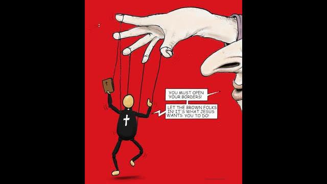 Grandpa lampshade - turning the other cheek