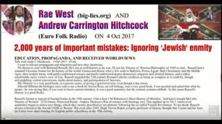 RAE WEST DISCUSSES MILES MATHIS PEOPLE WEBSITE WITH ANDREW CARRINGTON HITCHCOCK